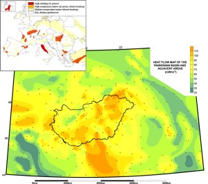 Hungary-Geothermal-Heat-Flow-Map