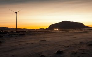 Landsvirkjun-Wind-Power-Station-erected